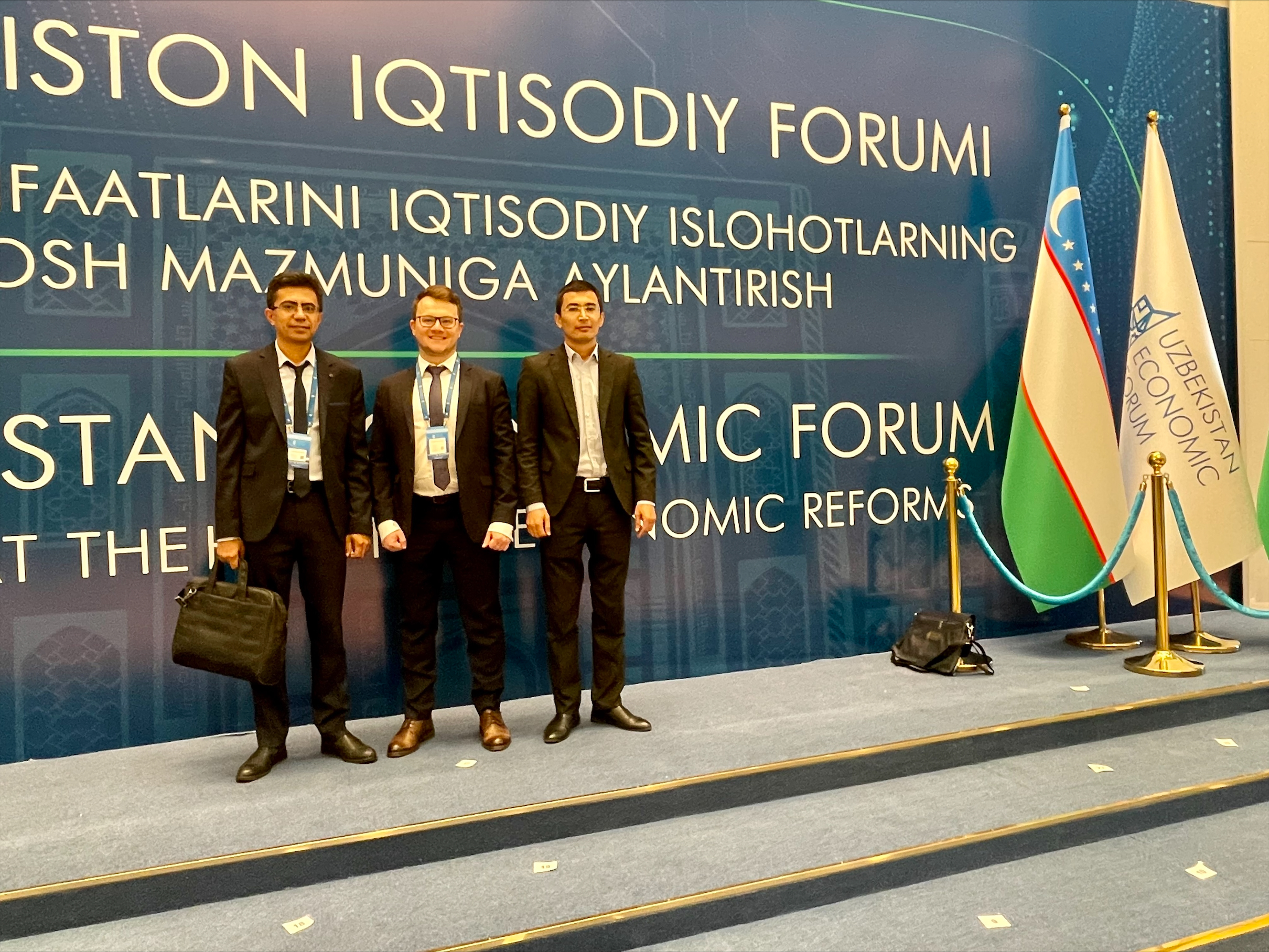 Эксперты Двусторонней программы сотрудничества приняли участие в Экономическом форуме Узбекистана