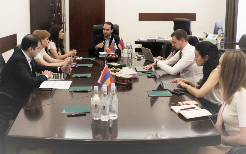 Эксперты НИФИ обсудили в Минфине Армении перспективы развития финансового рынка страны